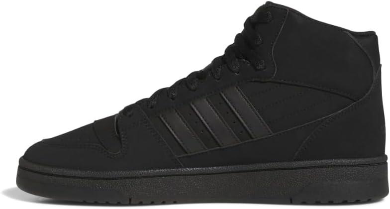 imageadidas UnisexAdult Break Start Mid Top SneakerBlackBlackBlack