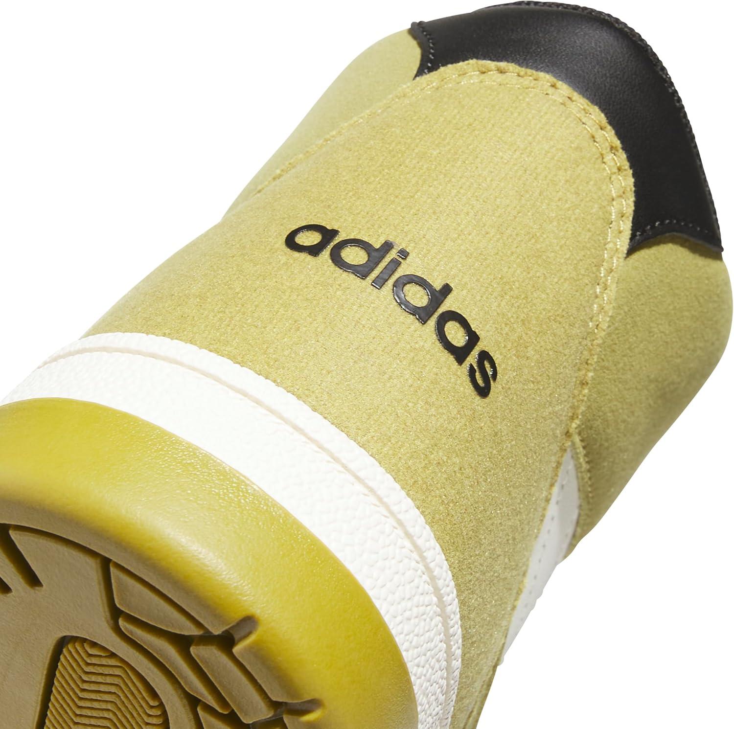 imageadidas UnisexAdult Break Start Mid Top SneakerSand GreenBlackOff White