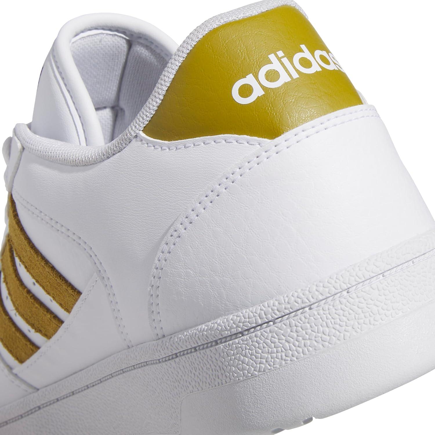 imageadidas UnisexAdult Break Start SneakerWhiteSand GreenWhite
