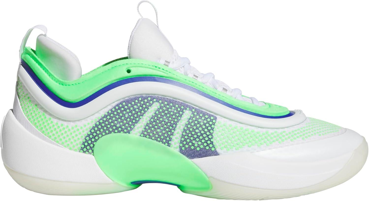 imageadidas UnisexAdult Don Issue 6 Basketball SneakerWhiteScreaming GreenLucid Blue