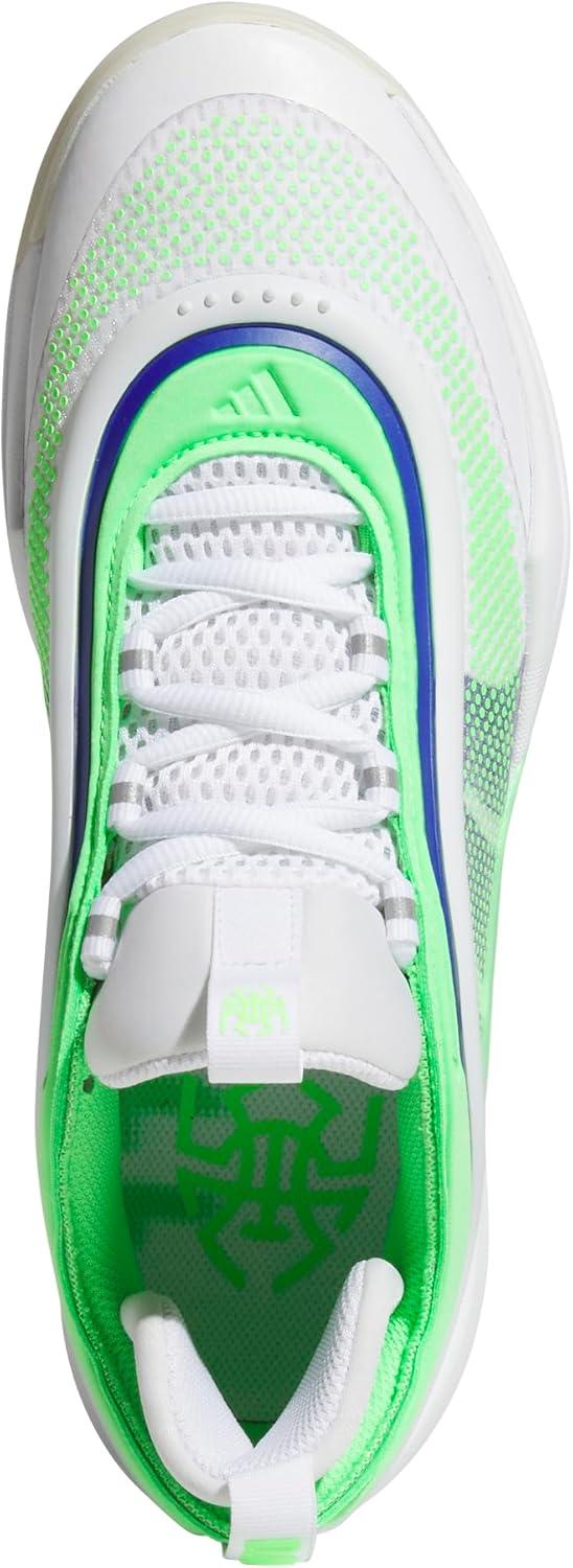 imageadidas UnisexAdult Don Issue 6 Basketball SneakerWhiteScreaming GreenLucid Blue