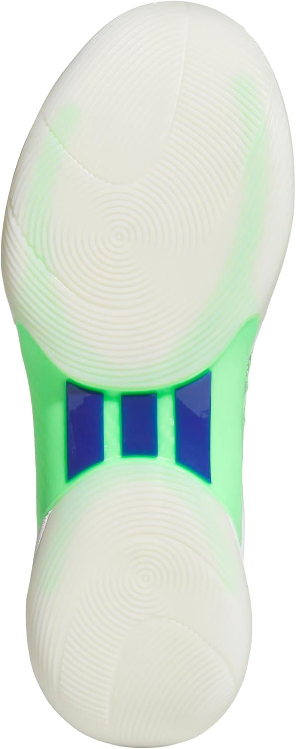 imageadidas UnisexAdult Don Issue 6 Basketball SneakerWhiteScreaming GreenLucid Blue