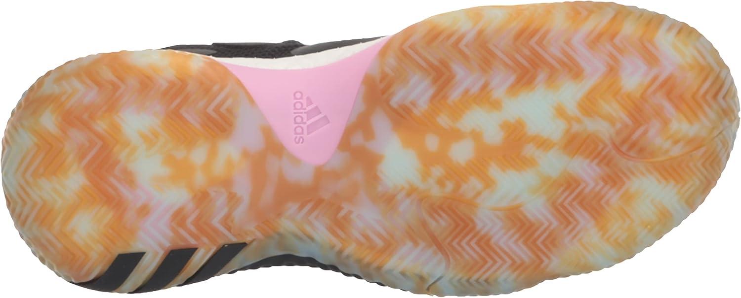 imageadidas UnisexAdult Harden Vol 6 Basketball ShoeBlackBlackBliss Blue