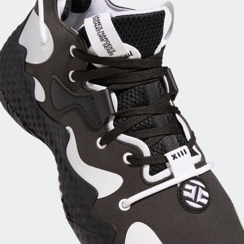 imageadidas UnisexAdult Harden Vol 6 Basketball ShoeBlackBlackWhite