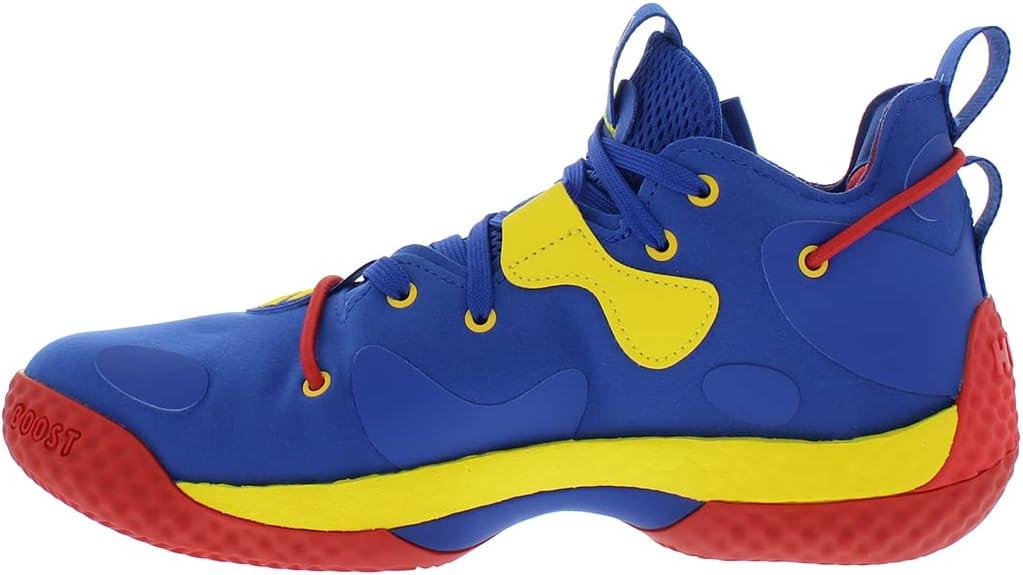 imageadidas UnisexAdult Harden Vol 6 Basketball ShoeBlueRedYellowblue