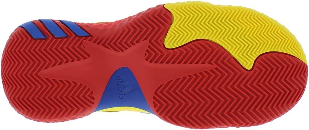 imageadidas UnisexAdult Harden Vol 6 Basketball ShoeBlueRedYellowblue