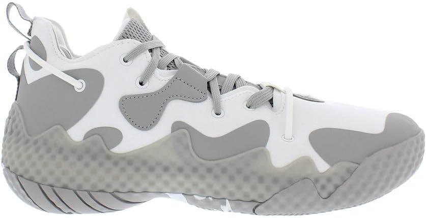 imageadidas UnisexAdult Harden Vol 6 Basketball ShoeBright WhiteGreywhite