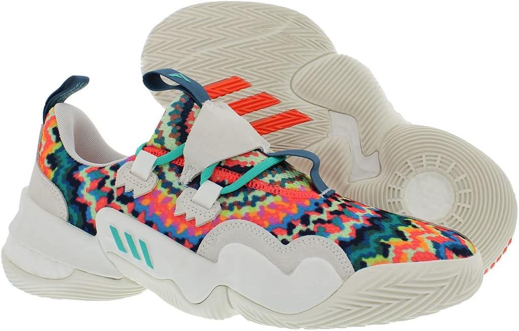 imageadidas UnisexAdult Harden Vol 6 Basketball ShoeChalk WhiteMint RushChalk Whitemulticolored