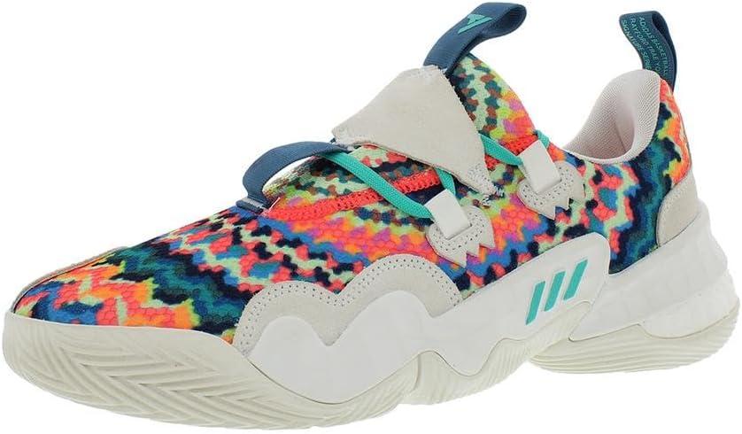 imageadidas UnisexAdult Harden Vol 6 Basketball ShoeChalk WhiteMint RushChalk Whitemulticolored