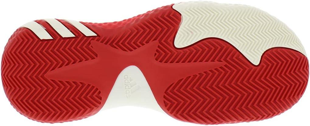 imageadidas UnisexAdult Harden Vol 6 Basketball ShoeCreamRedoffwhite