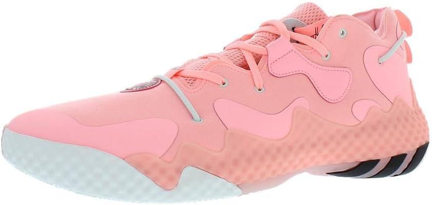 imageadidas UnisexAdult Harden Vol 6 Basketball ShoePinkCore BlackPink