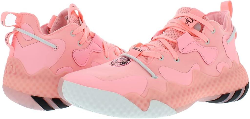 imageadidas UnisexAdult Harden Vol 6 Basketball ShoePinkCore BlackPink