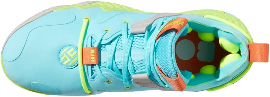 imageadidas UnisexAdult Harden Vol 6 Basketball ShoePulse AquaTeam Semi Sol OrangeSolar Yellow