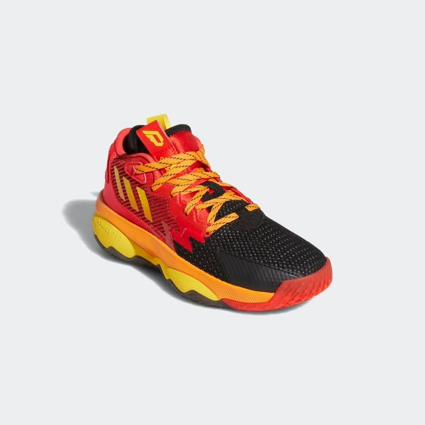 imageadidas UnisexAdult Harden Vol 6 Basketball ShoeRedTeam YellowImpact Orange Mr Incredible