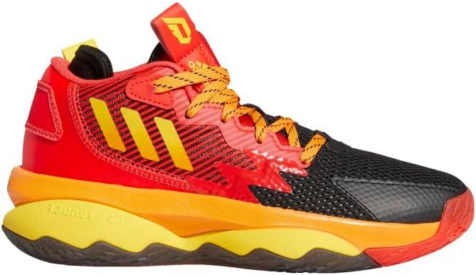 imageadidas UnisexAdult Harden Vol 6 Basketball ShoeRedTeam YellowImpact Orange Mr Incredible