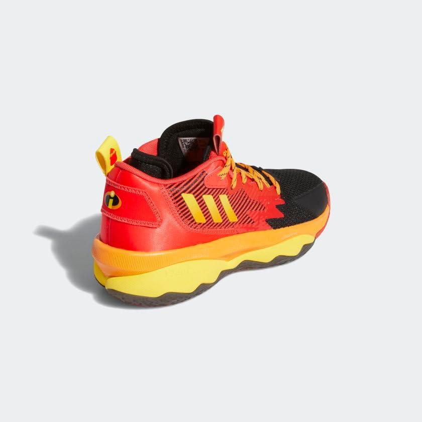 imageadidas UnisexAdult Harden Vol 6 Basketball ShoeRedTeam YellowImpact Orange Mr Incredible