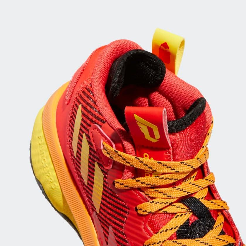 imageadidas UnisexAdult Harden Vol 6 Basketball ShoeRedTeam YellowImpact Orange Mr Incredible