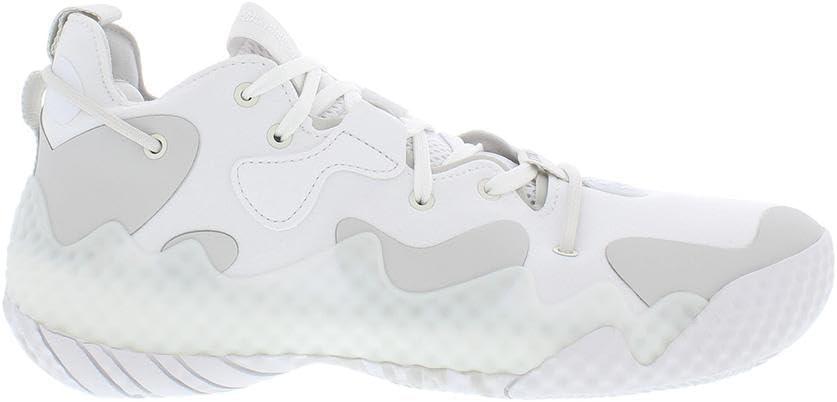 imageadidas UnisexAdult Harden Vol 6 Basketball ShoeWhiteDovewhite