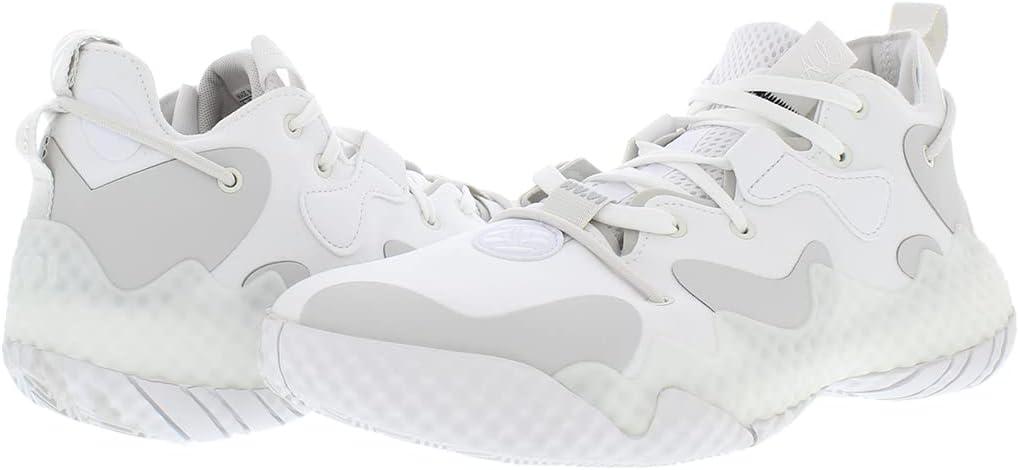 imageadidas UnisexAdult Harden Vol 6 Basketball ShoeWhiteDovewhite