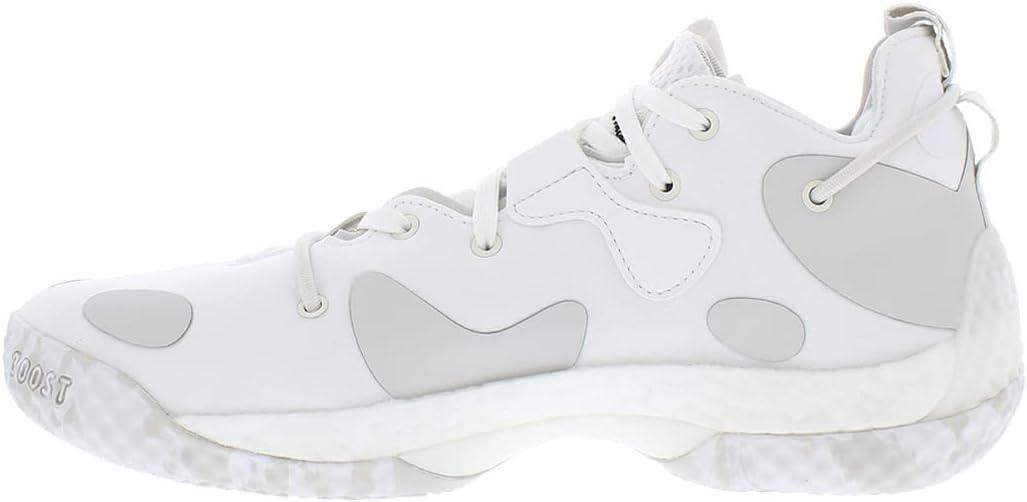 imageadidas UnisexAdult Harden Vol 6 Basketball ShoeWhiteDovewhite