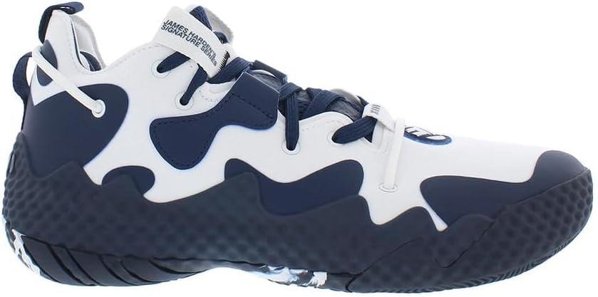 imageadidas UnisexAdult Harden Vol 6 Basketball ShoeWhiteNavywhite