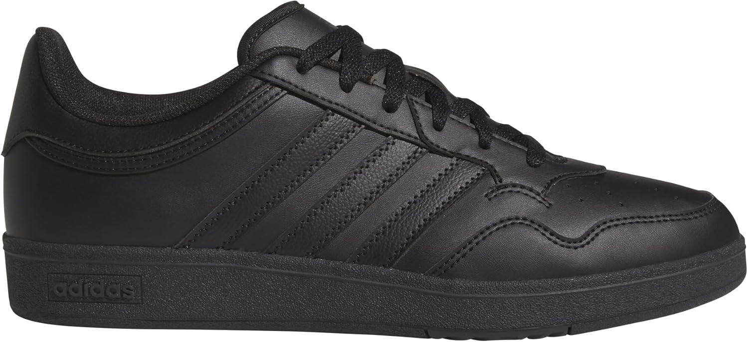 imageadidas UnisexAdult Hoops 40 Basketball SneakerBlackBlackWhite