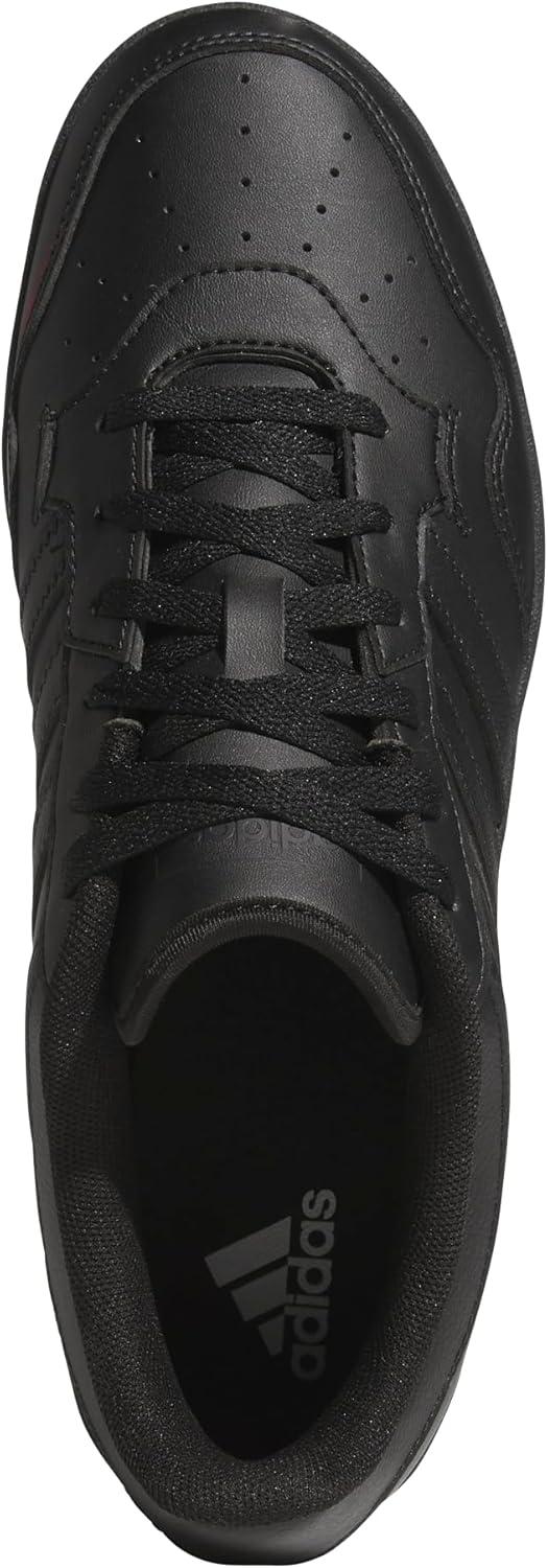 imageadidas UnisexAdult Hoops 40 Basketball SneakerBlackBlackWhite