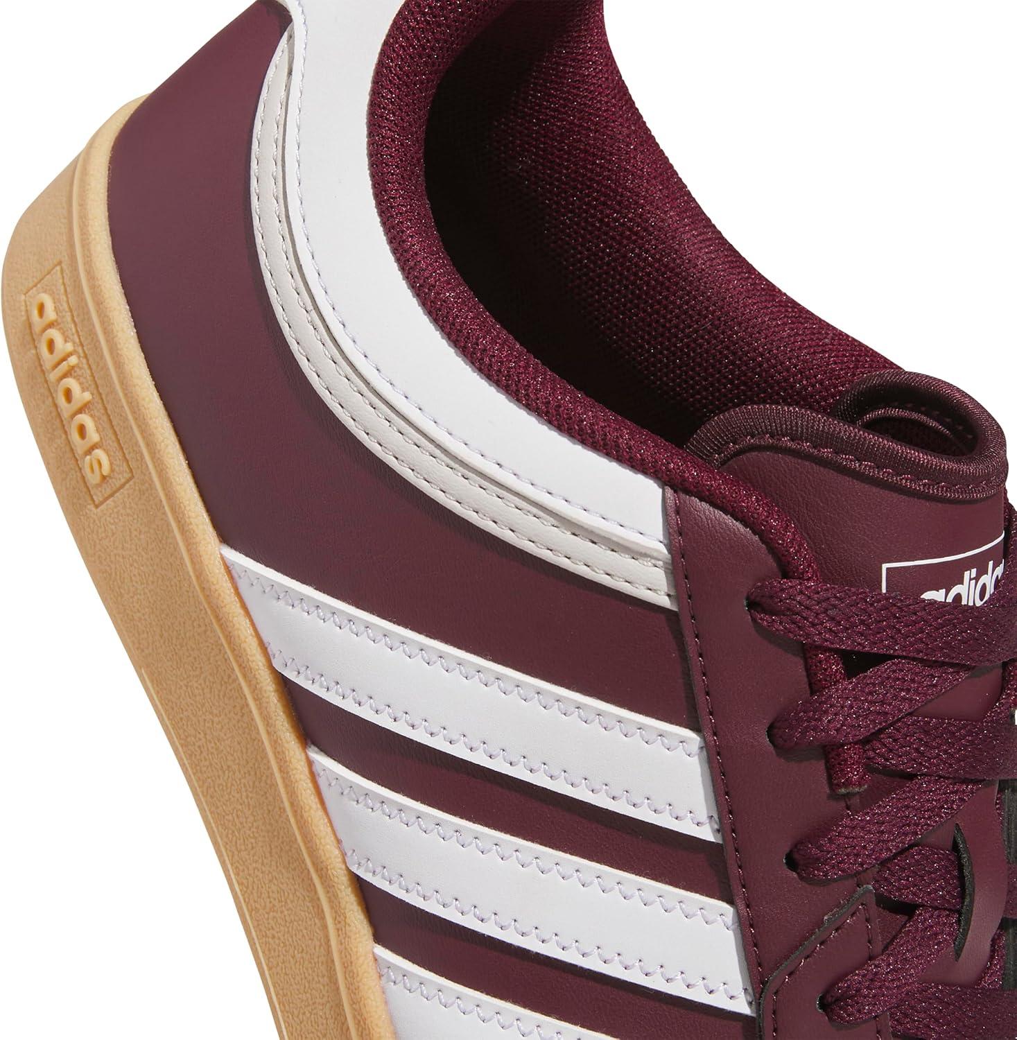 imageadidas UnisexAdult Hoops 40 Basketball SneakerMaroonWhiteGrey