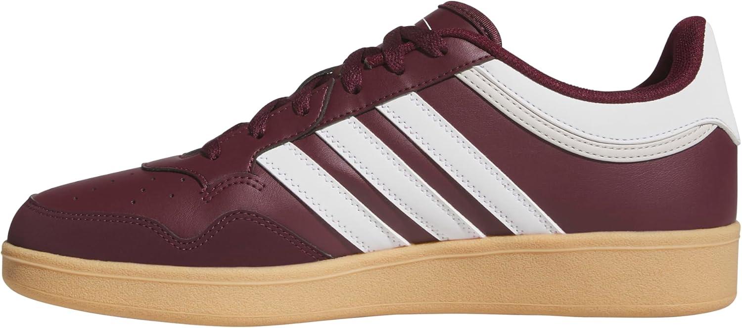 imageadidas UnisexAdult Hoops 40 Basketball SneakerMaroonWhiteGrey