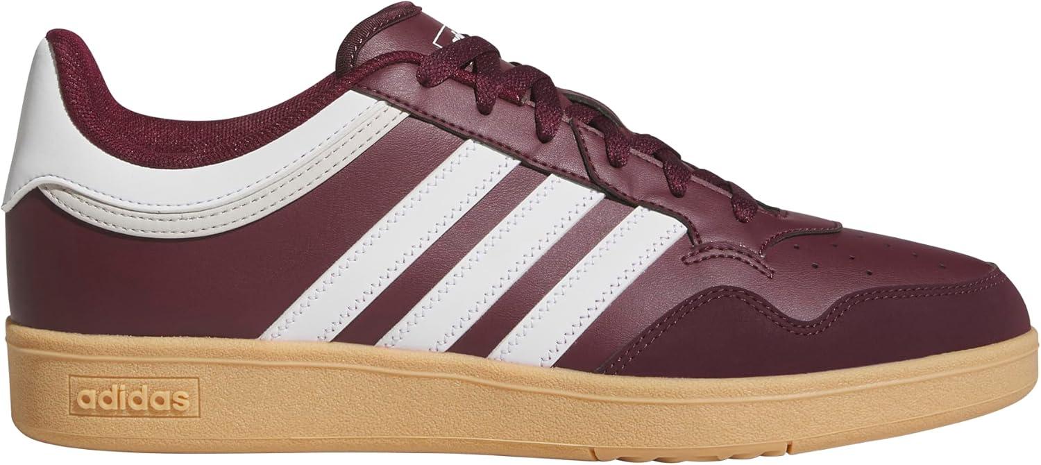 imageadidas UnisexAdult Hoops 40 Basketball SneakerMaroonWhiteGrey