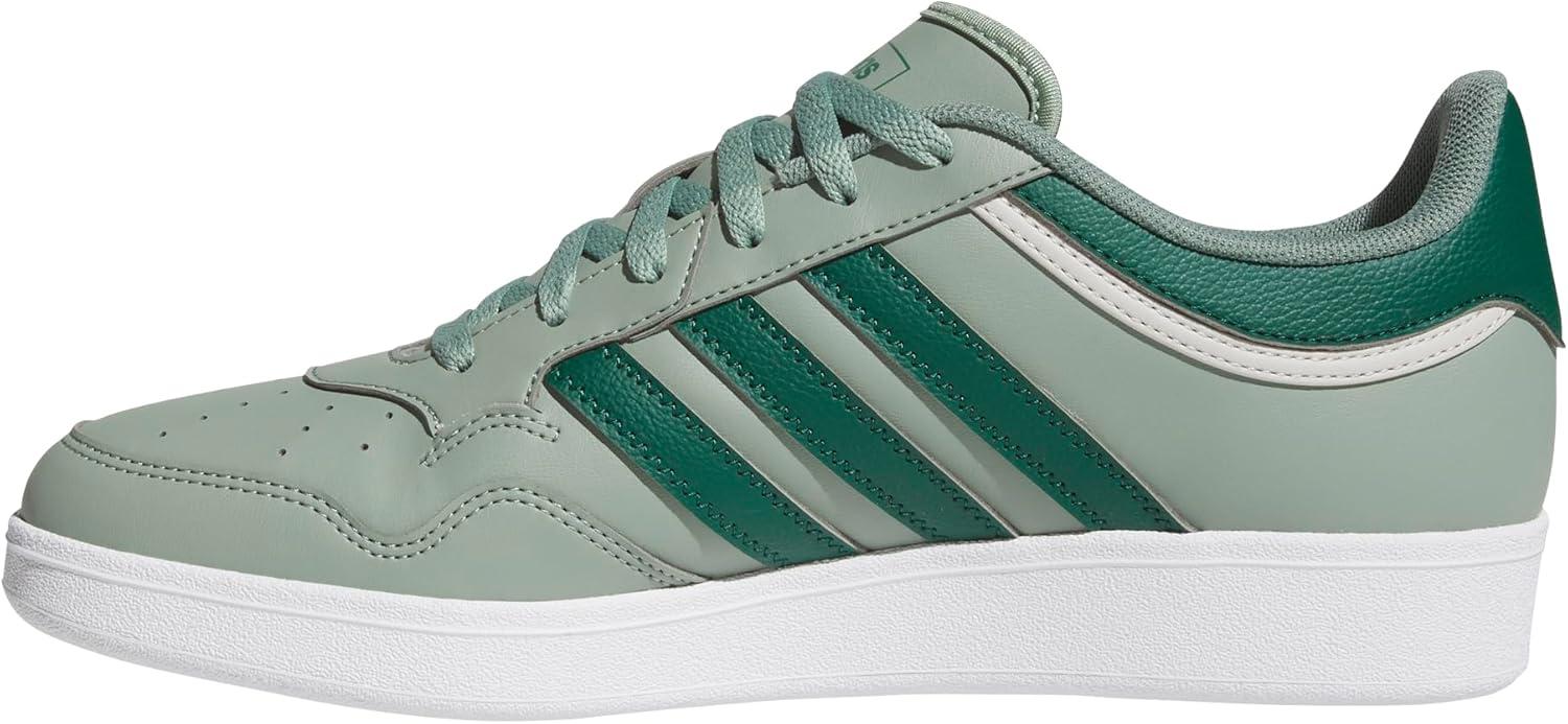 imageadidas UnisexAdult Hoops 40 Basketball SneakerSilver GreenCollegiate GreenGrey