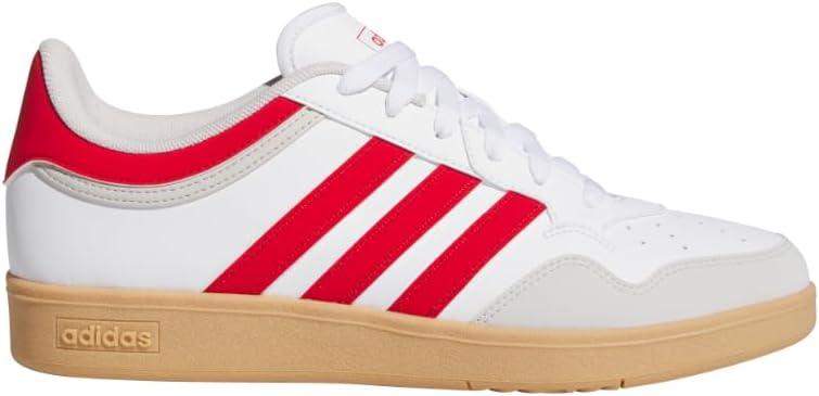 imageadidas UnisexAdult Hoops 40 Basketball SneakerWhiteBetter ScarletGum