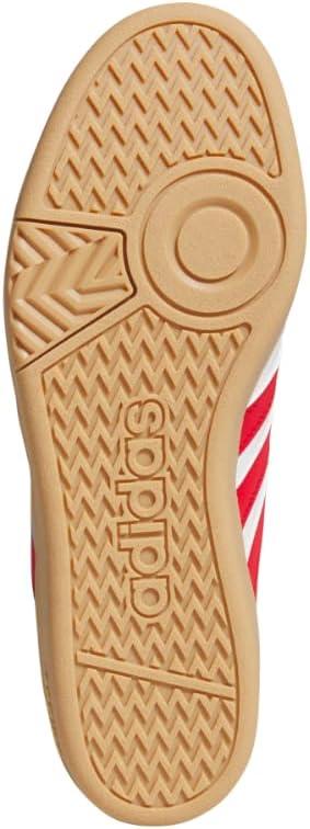 imageadidas UnisexAdult Hoops 40 Basketball SneakerWhiteBetter ScarletGum