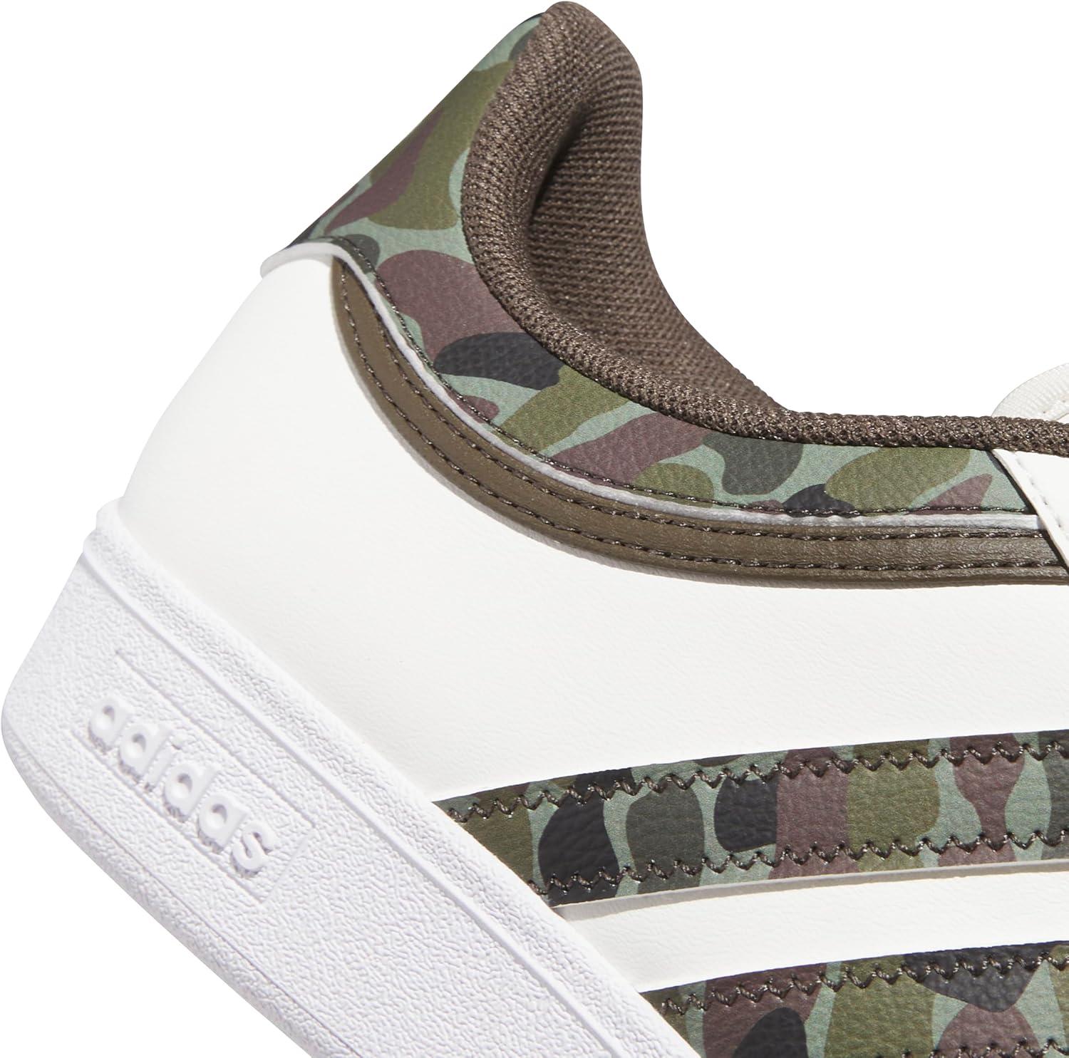 imageadidas UnisexAdult Hoops 40 Basketball SneakerWhiteShadow OliveBlack