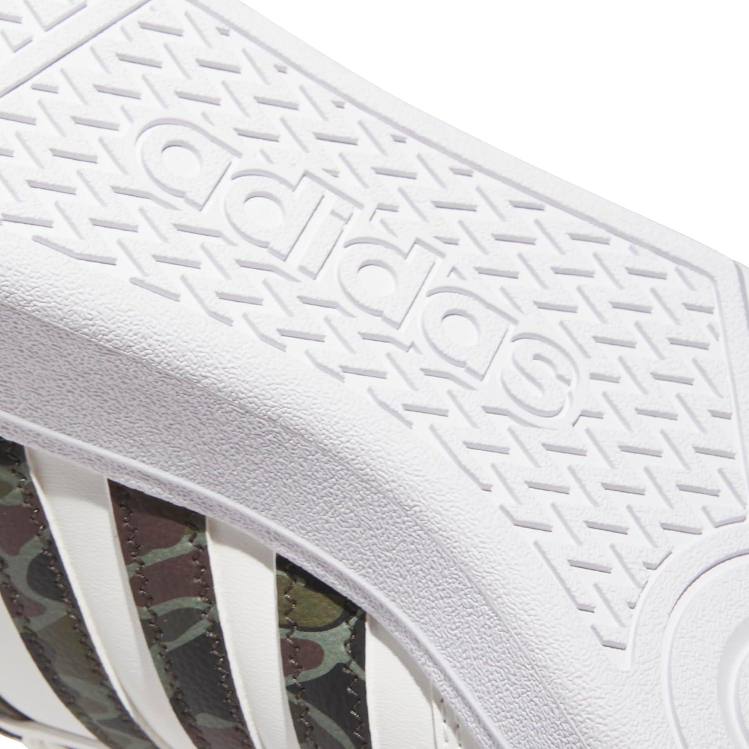 imageadidas UnisexAdult Hoops 40 Basketball SneakerWhiteShadow OliveBlack