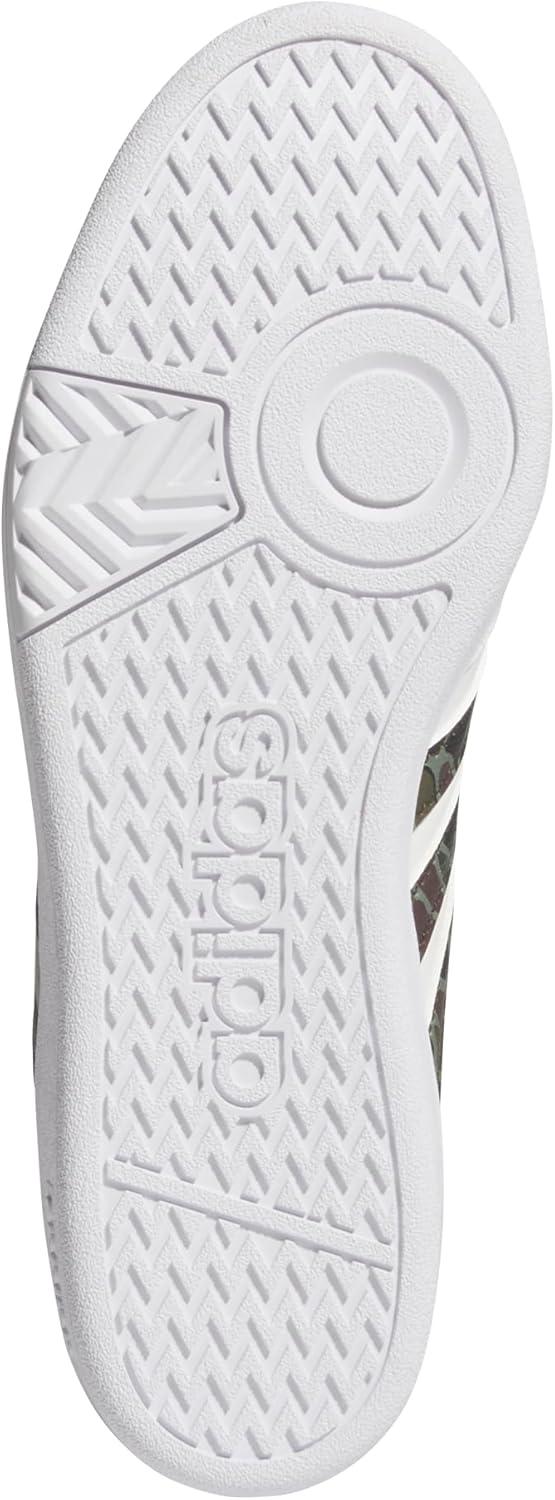 imageadidas UnisexAdult Hoops 40 Basketball SneakerWhiteShadow OliveBlack