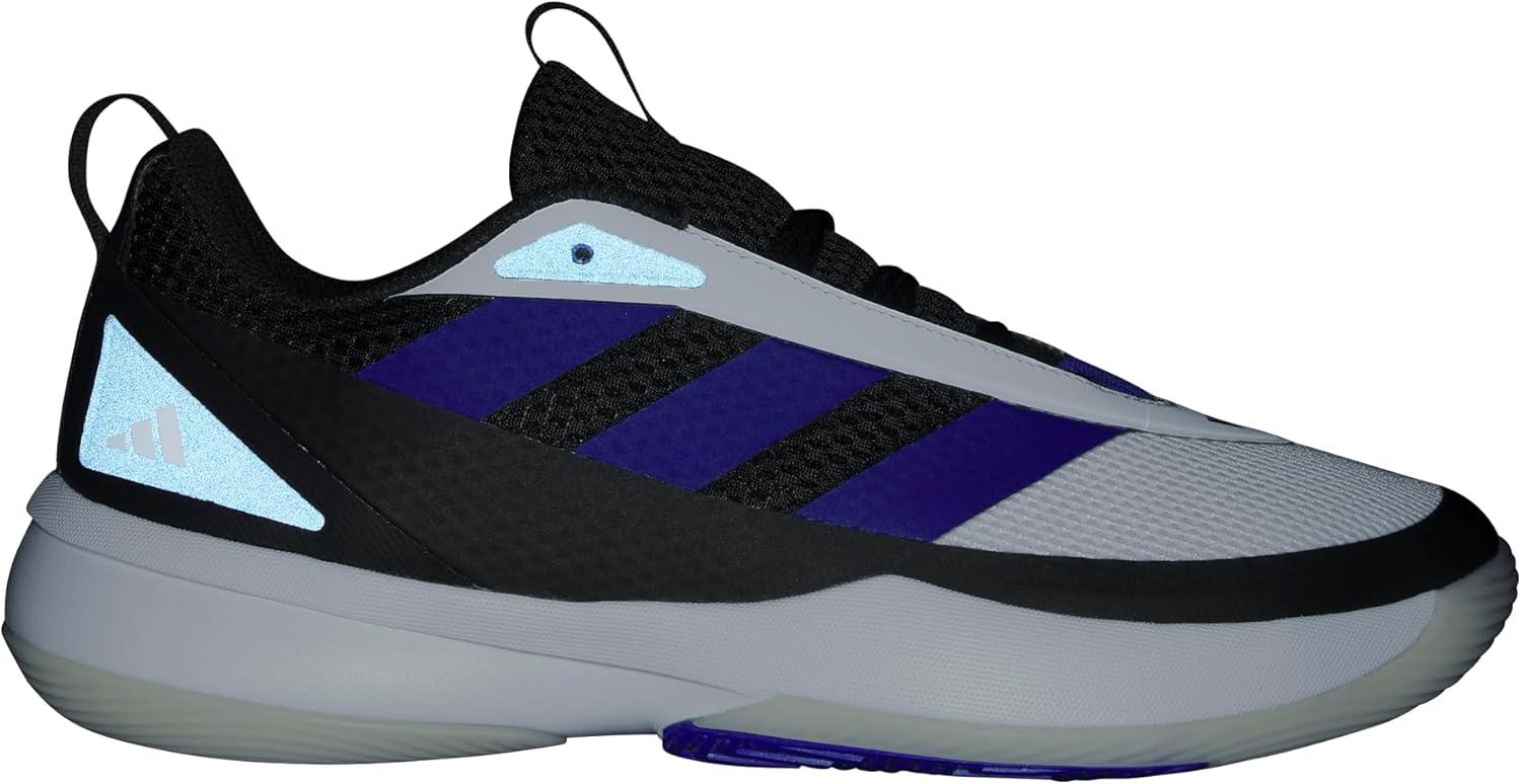 imageadidas UnisexAdult Subzone Basketball SneakerBlackLucid BlueWhite