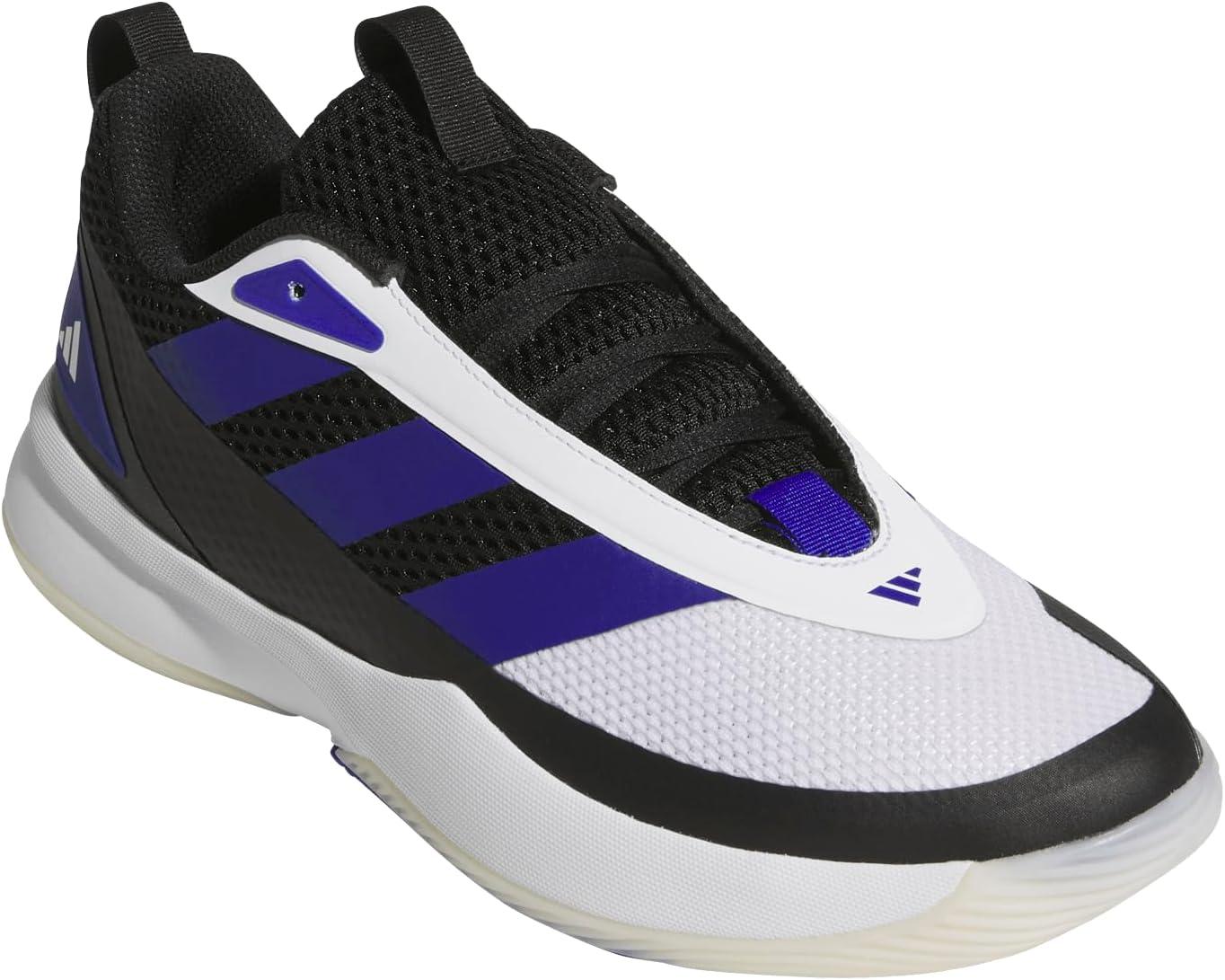 imageadidas UnisexAdult Subzone Basketball SneakerBlackLucid BlueWhite