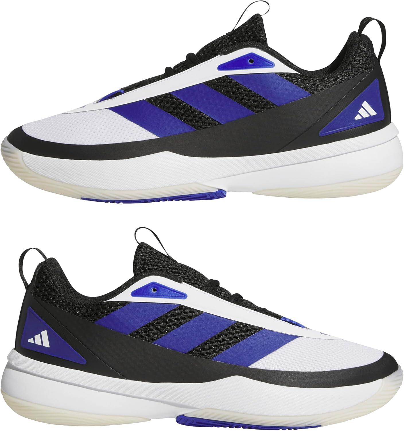 imageadidas UnisexAdult Subzone Basketball SneakerBlackLucid BlueWhite