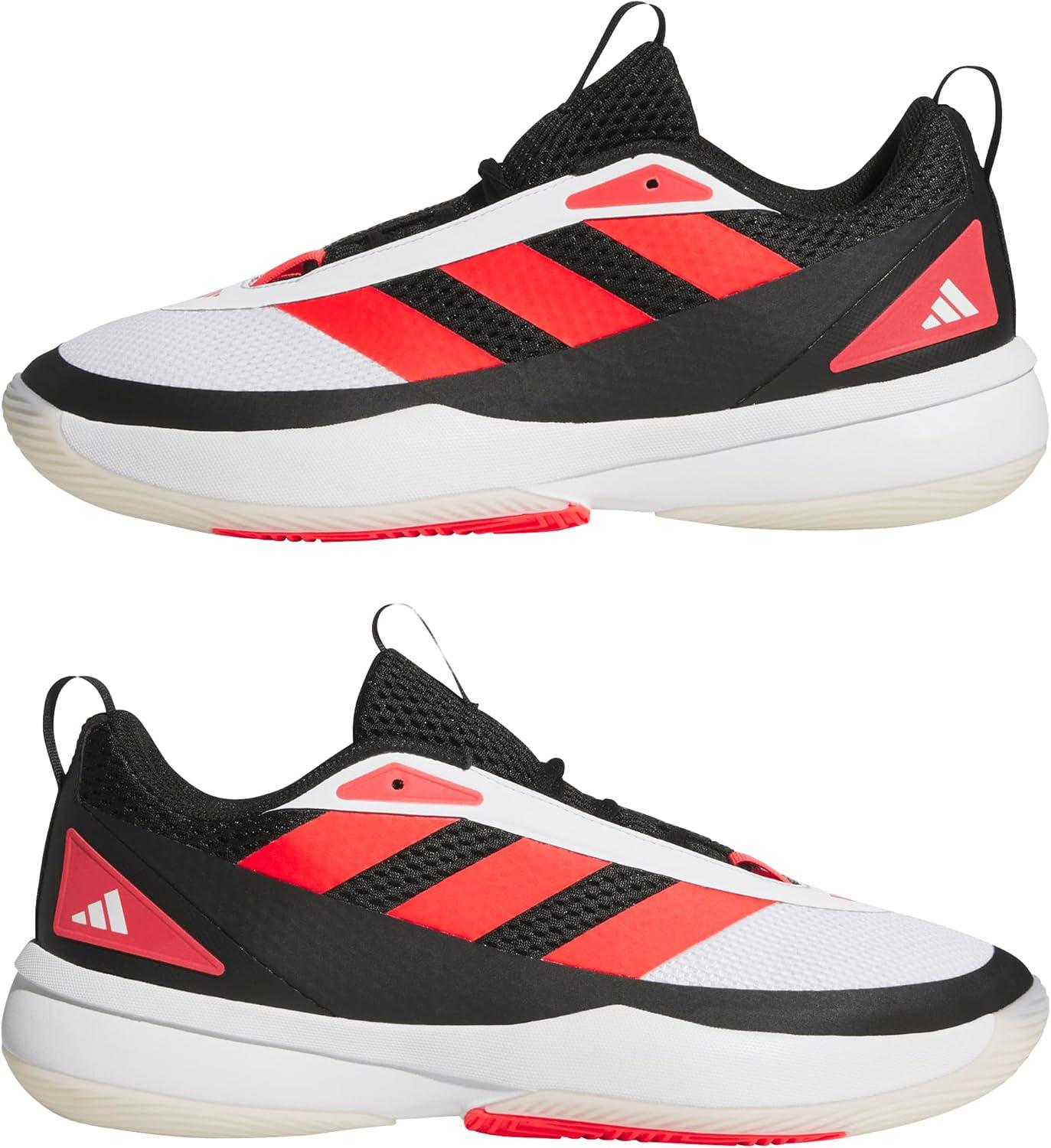 imageadidas UnisexAdult Subzone Basketball SneakerBlackLucid RedWhite