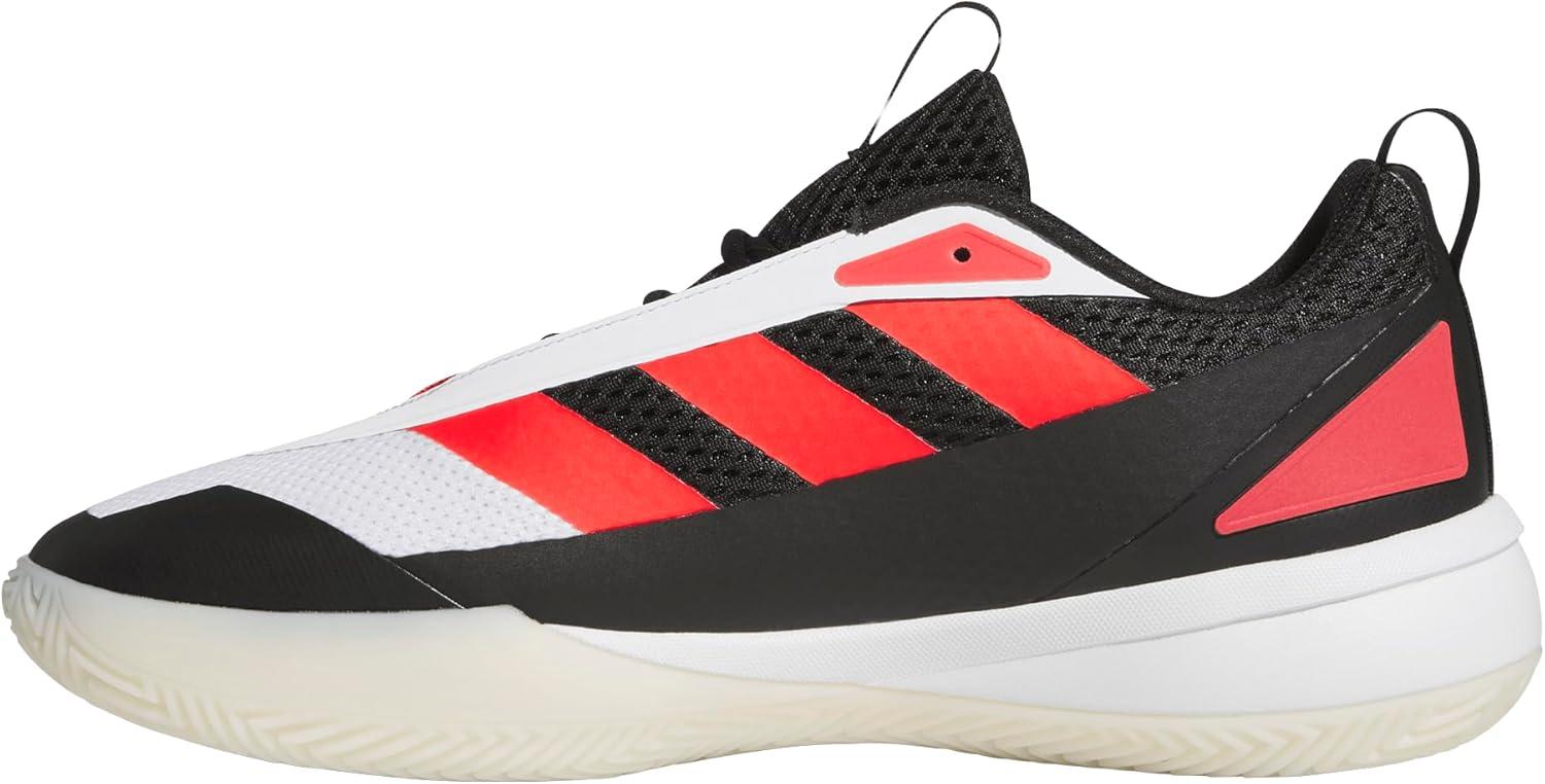 imageadidas UnisexAdult Subzone Basketball SneakerBlackLucid RedWhite