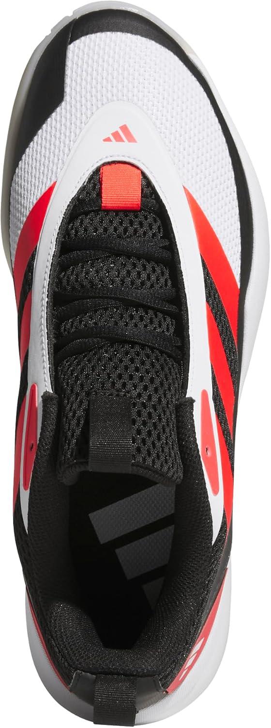 imageadidas UnisexAdult Subzone Basketball SneakerBlackLucid RedWhite