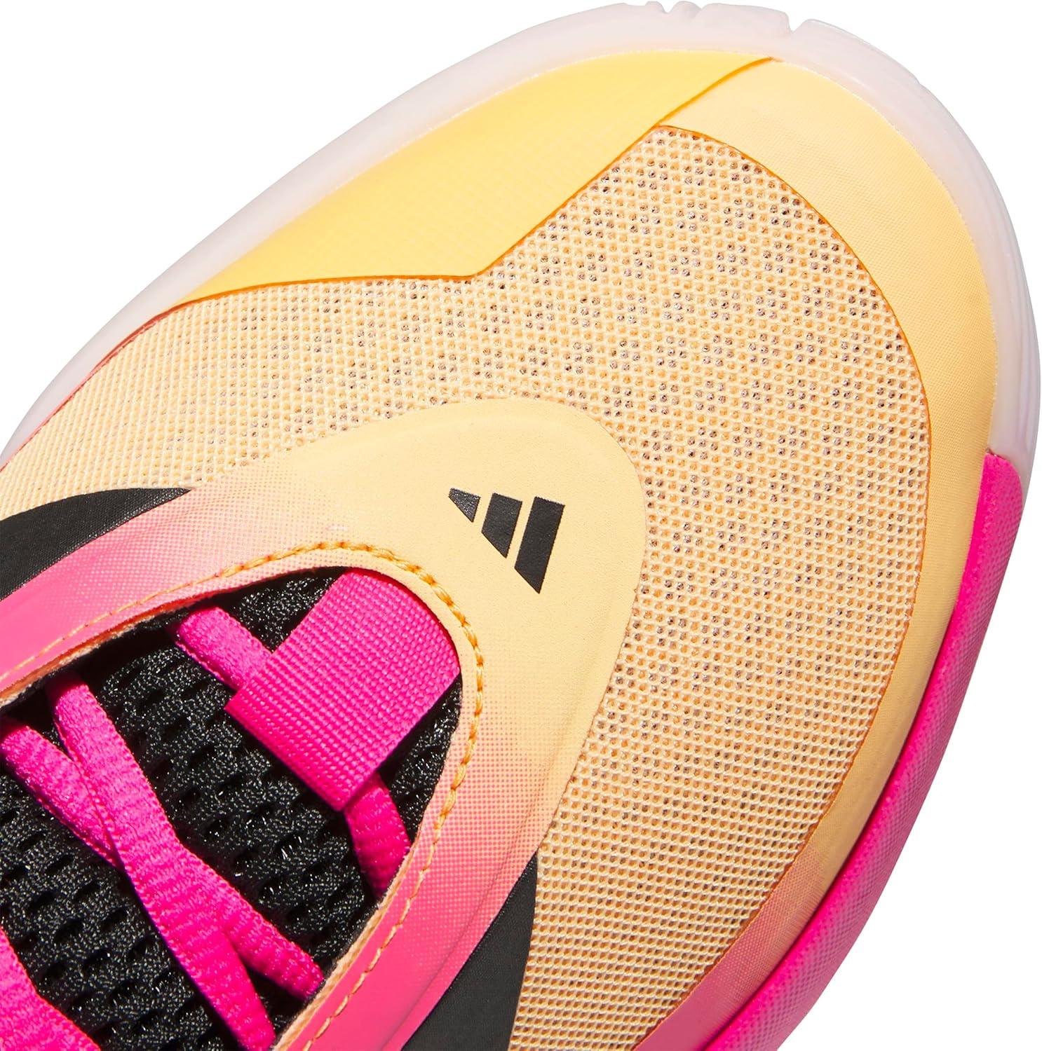 imageadidas UnisexAdult Subzone Basketball SneakerHazy OrangeBlackShock Pink