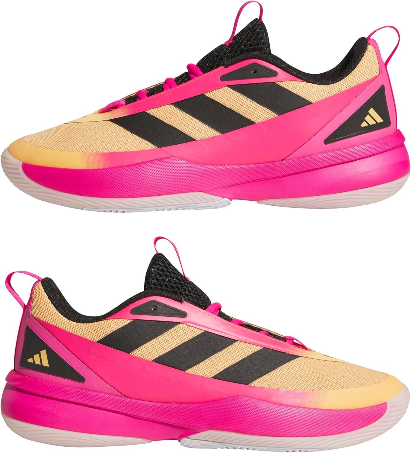 imageadidas UnisexAdult Subzone Basketball SneakerHazy OrangeBlackShock Pink