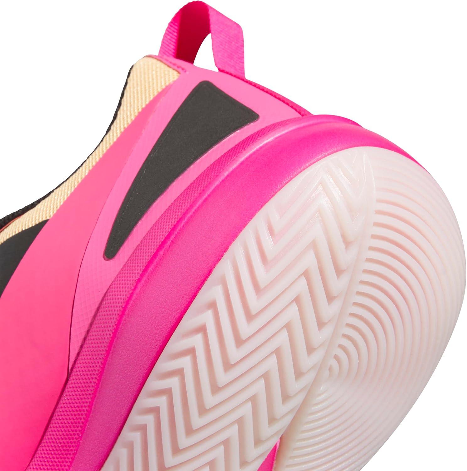 imageadidas UnisexAdult Subzone Basketball SneakerHazy OrangeBlackShock Pink