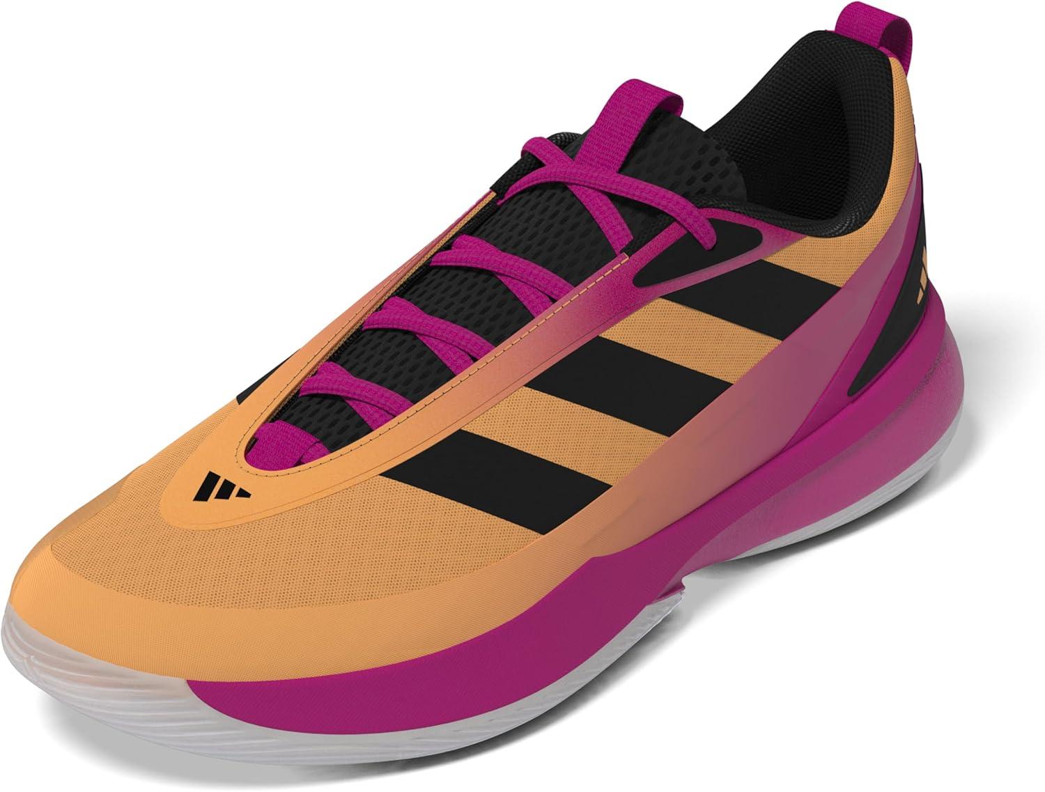imageadidas UnisexAdult Subzone Basketball SneakerHazy OrangeBlackShock Pink