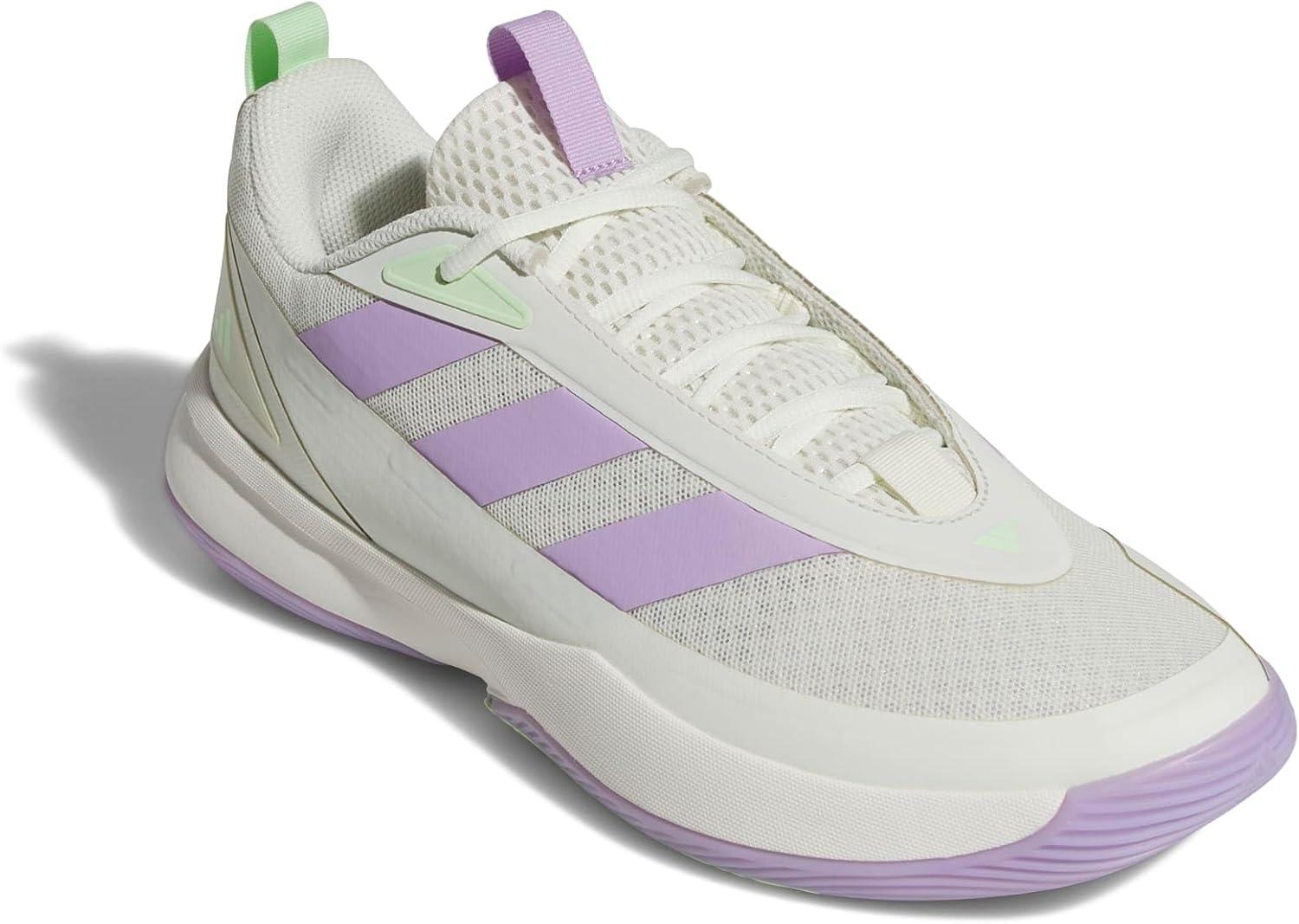 imageadidas UnisexAdult Subzone Basketball SneakerIvoryPowder PlumSemi Green Spark