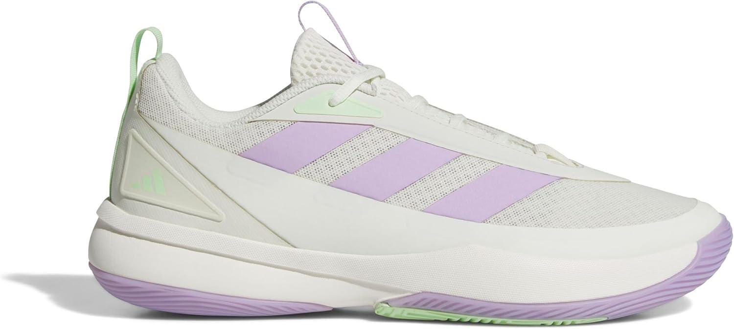 imageadidas UnisexAdult Subzone Basketball SneakerIvoryPowder PlumSemi Green Spark
