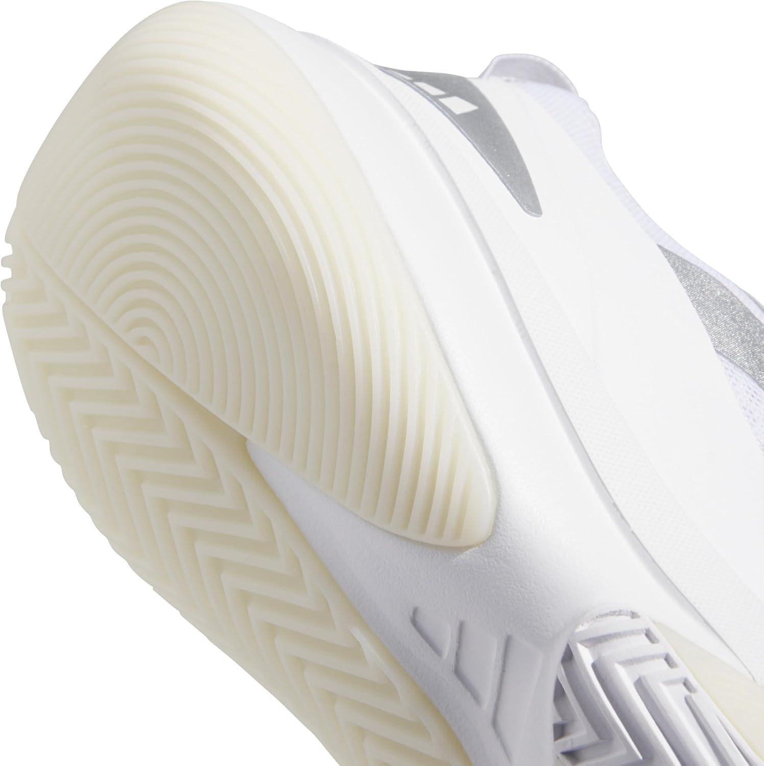 imageadidas UnisexAdult Subzone Basketball SneakerWhiteSilver MetallicWhite