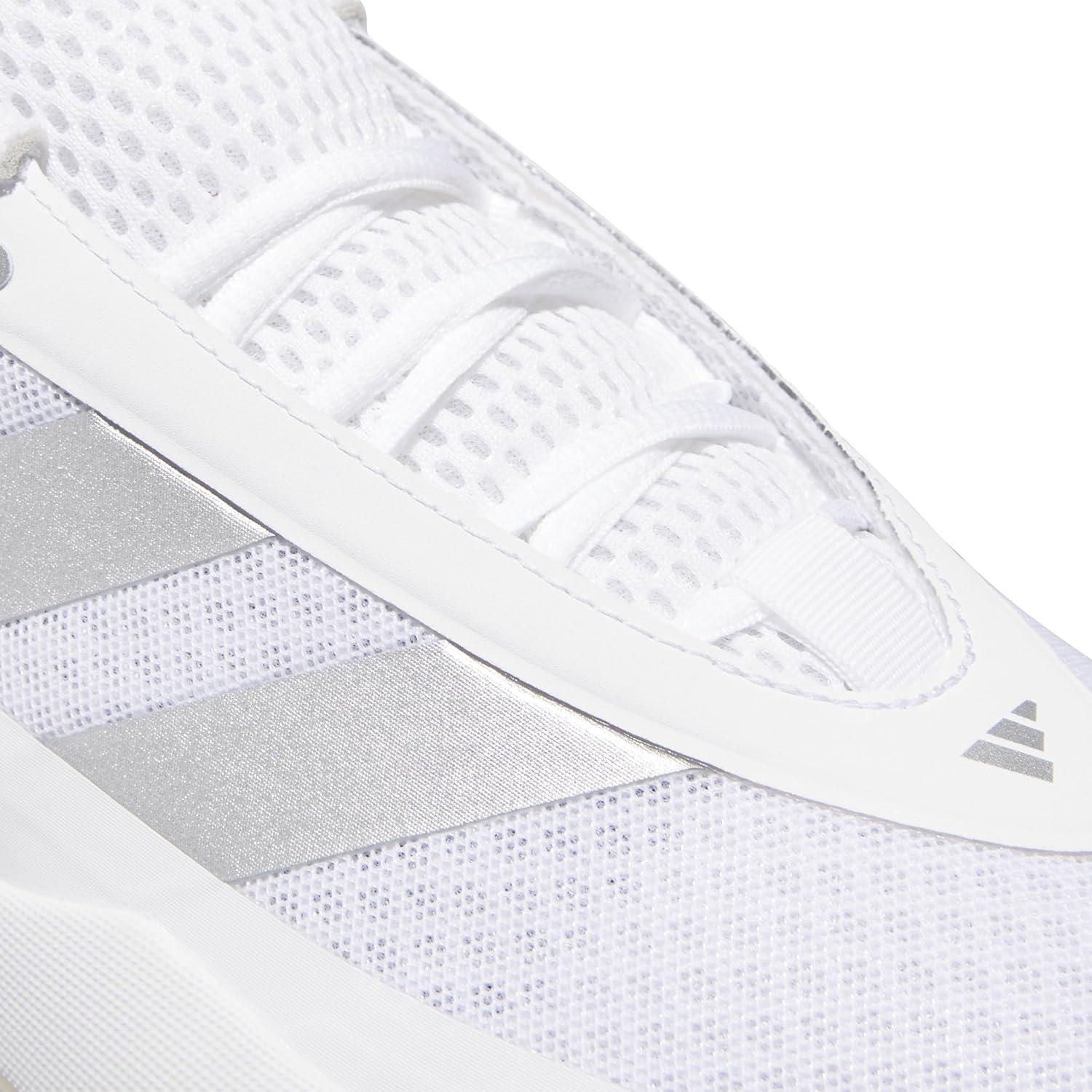 imageadidas UnisexAdult Subzone Basketball SneakerWhiteSilver MetallicWhite